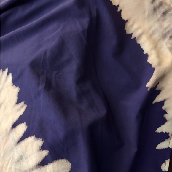 NWT Silky V-neck Purple and Pink Tie-Dye Full length Kaftan Dress - Picture 4 of 5